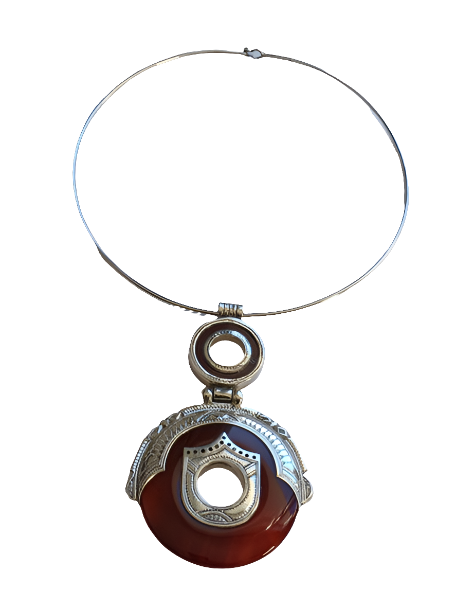 Collier touareg en argent