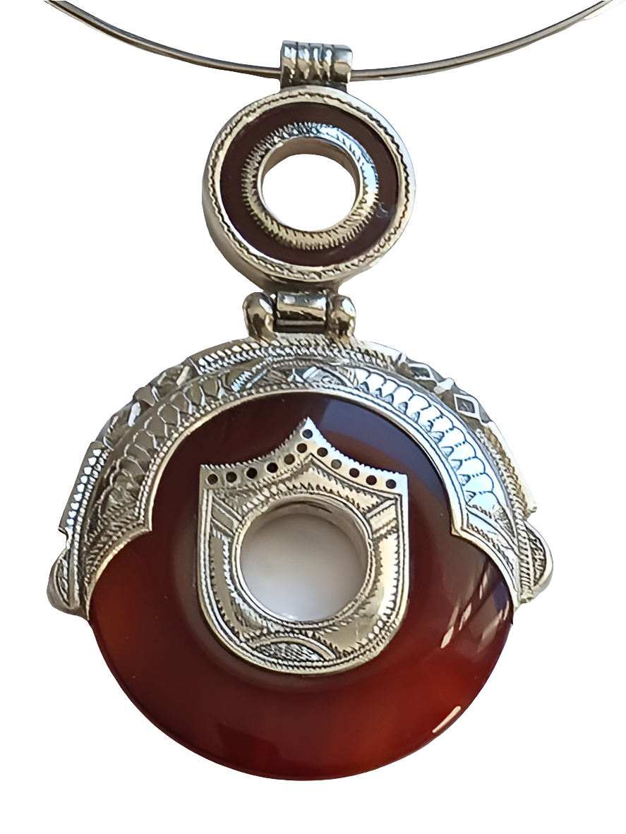 Collier touareg en argent