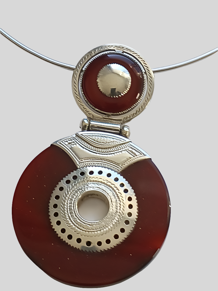 Collier touareg en argent