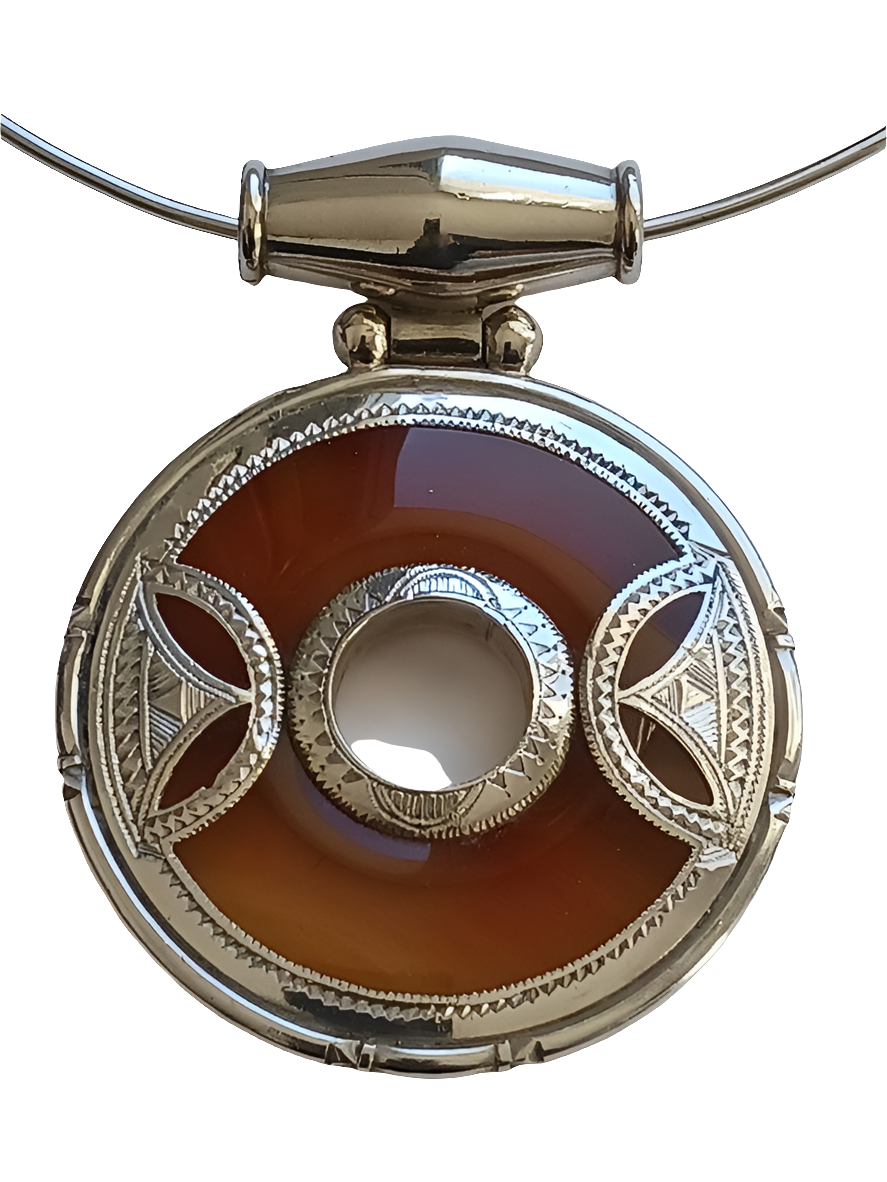 Collier touareg en argent