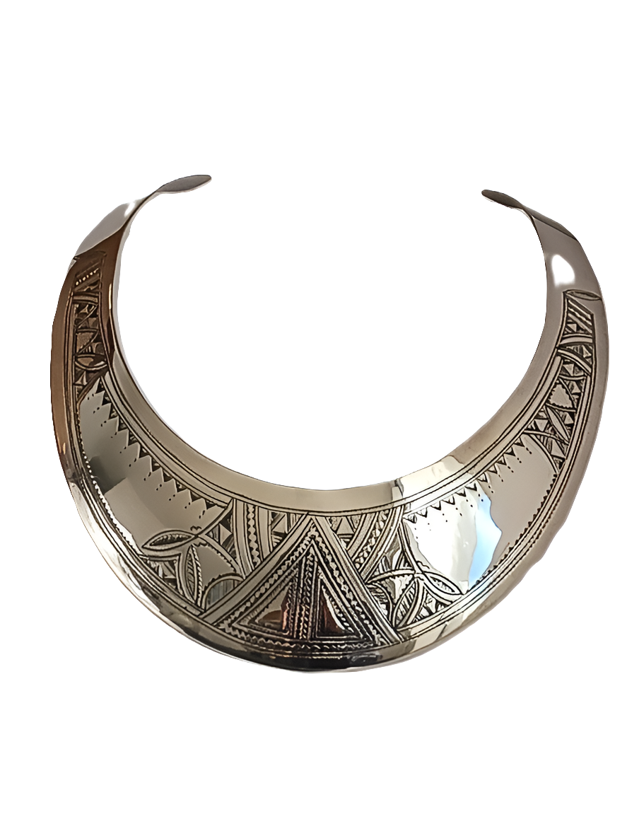 Collier touareg en argent