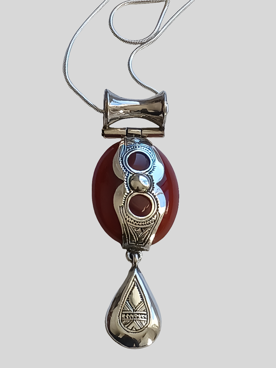 Collier touareg en argent
