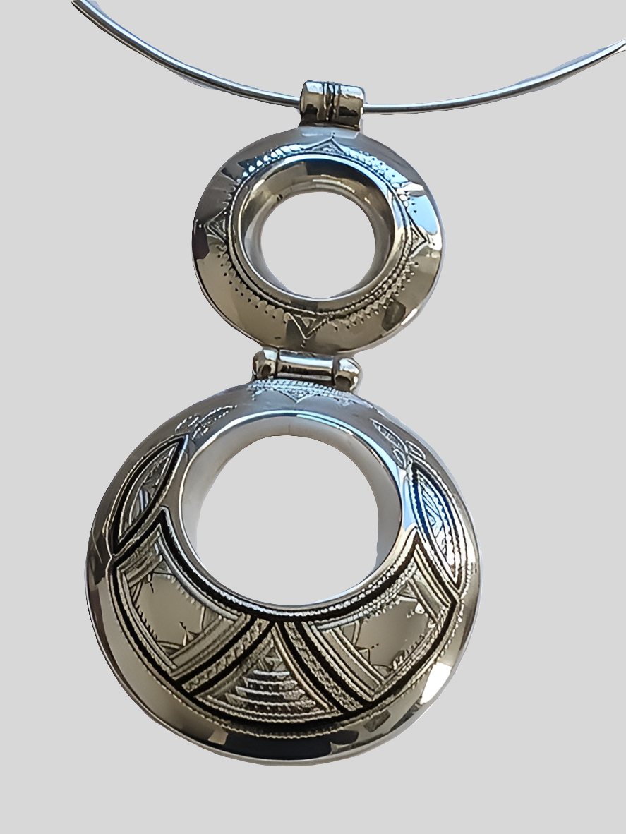 Collier touareg en argent