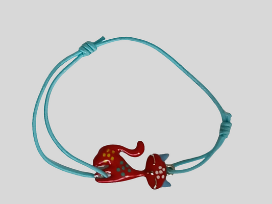 Bracelet ajustable chat