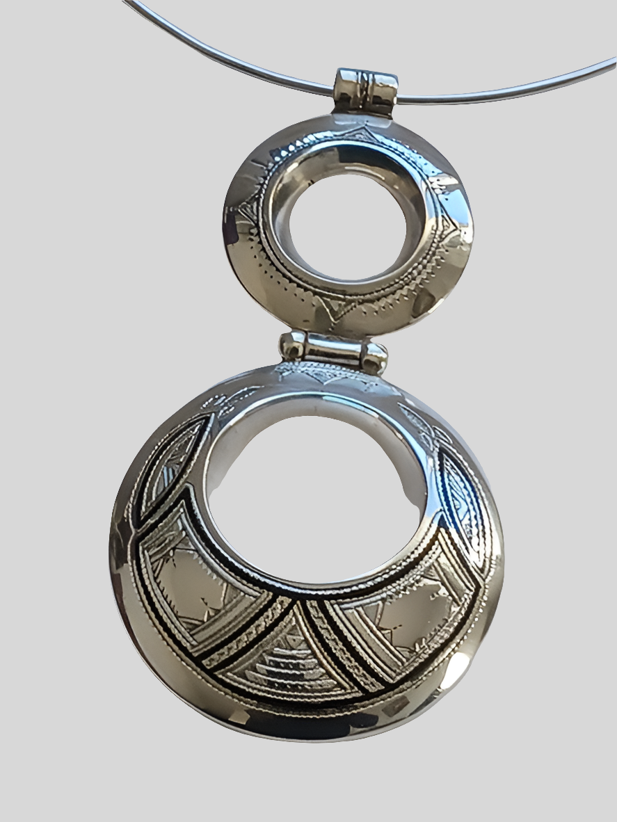 Collier touareg en argent