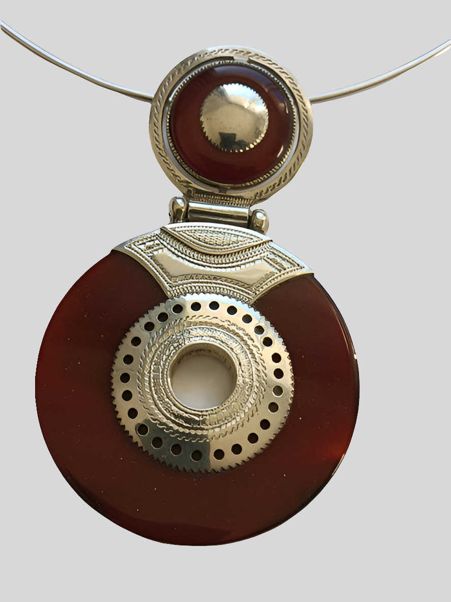 Collier touareg en argent