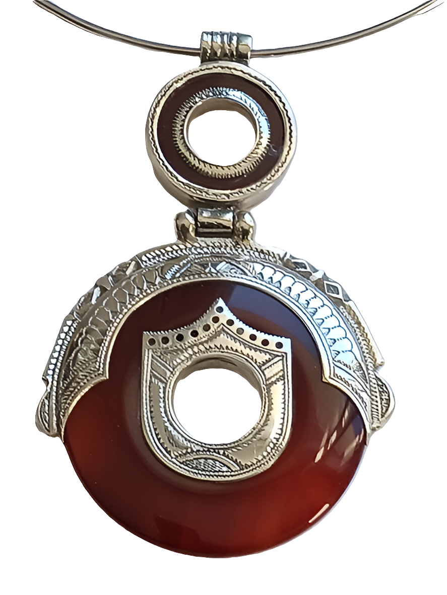 Collier touareg en argent