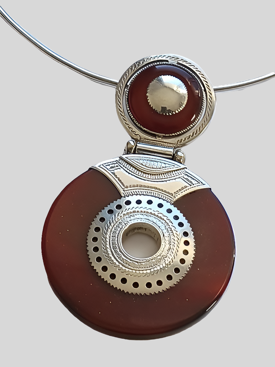 Collier touareg en argent