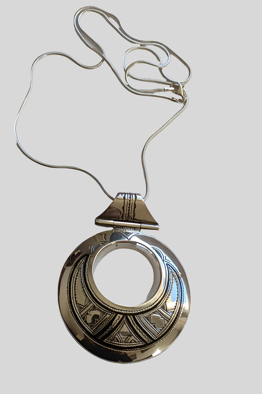 Collier touareg en argent