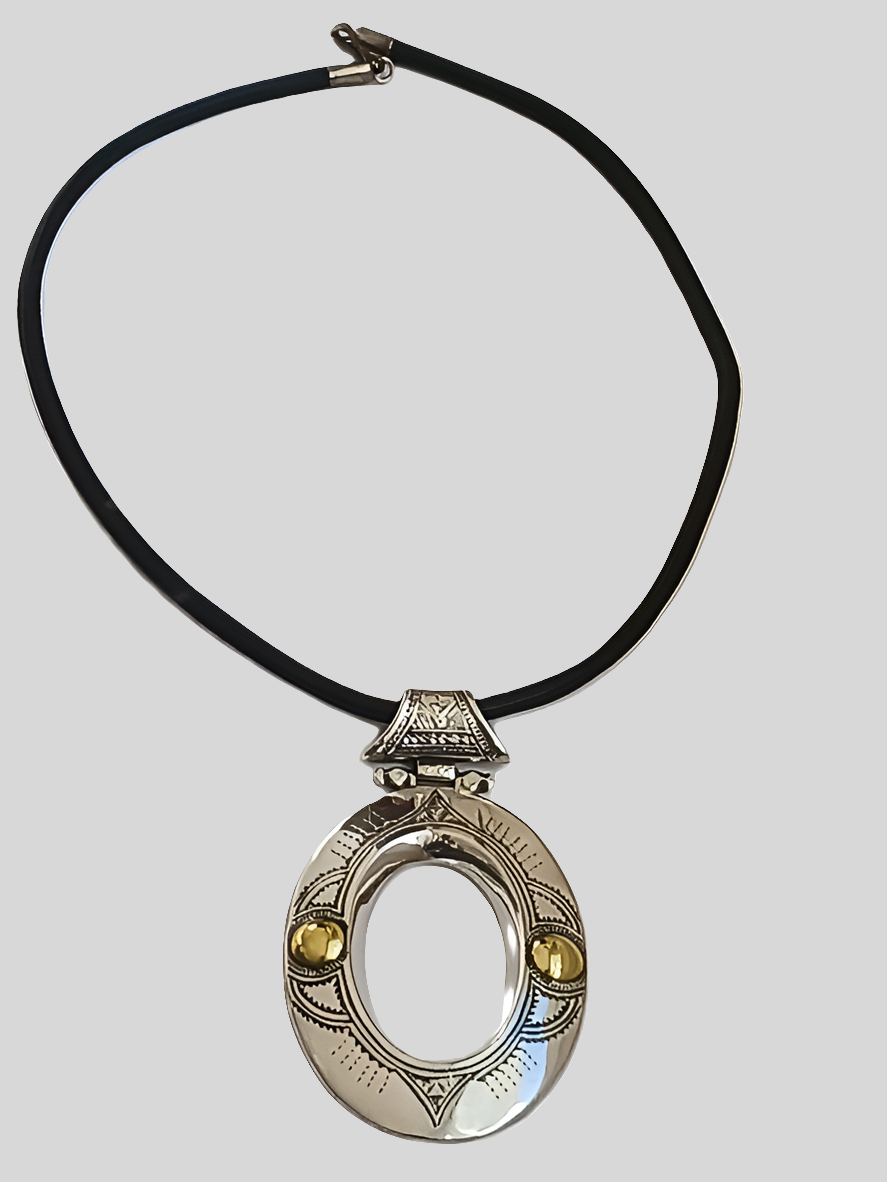 Collier touareg en argent