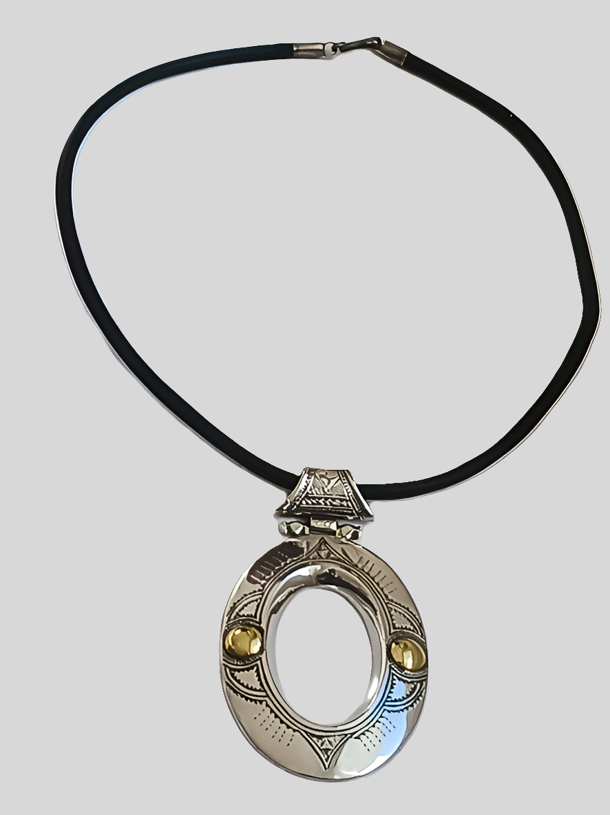 Collier touareg en argent