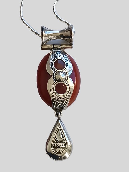 Collier touareg en argent
