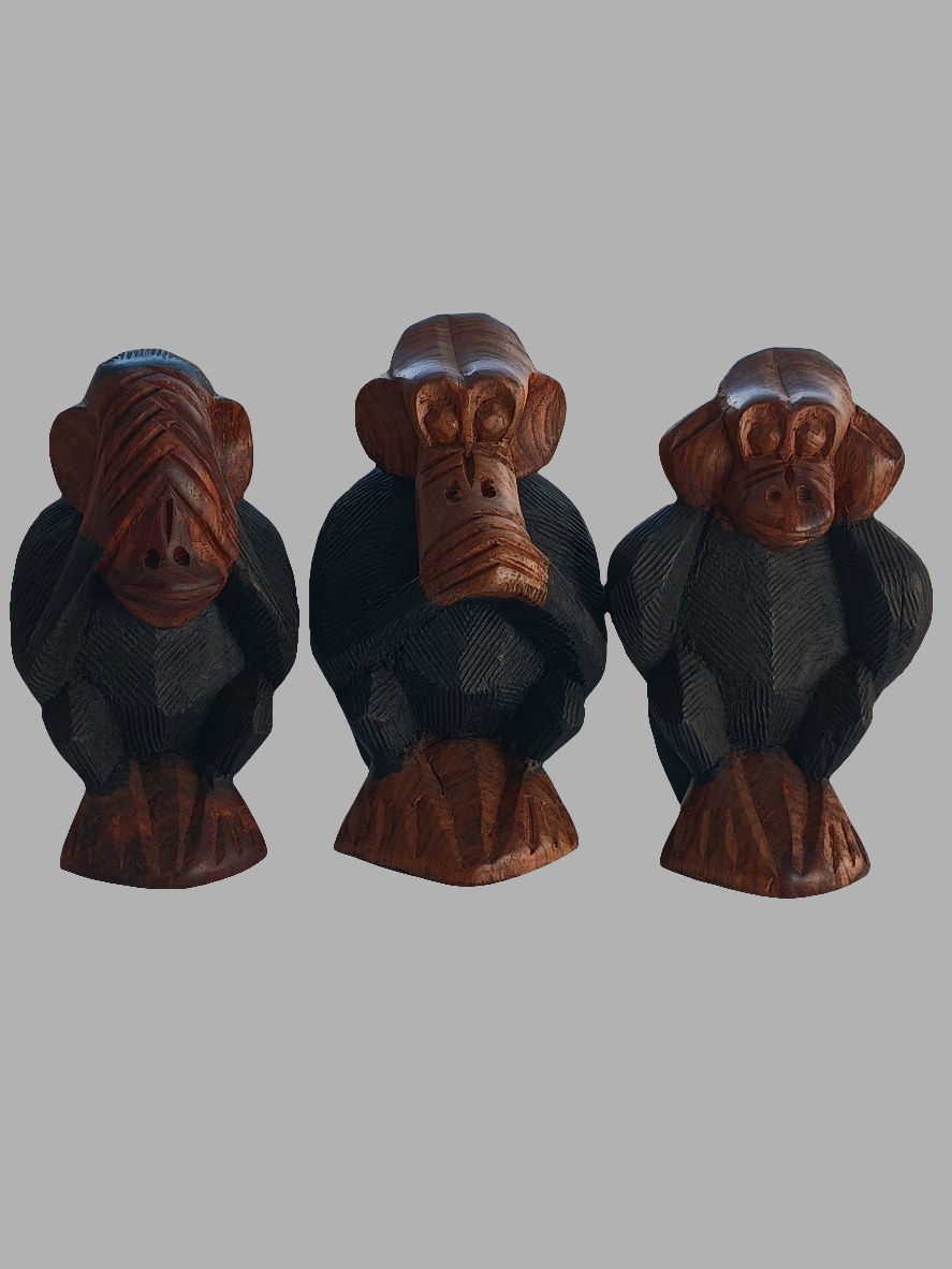 Les 3 singes de la sagesse