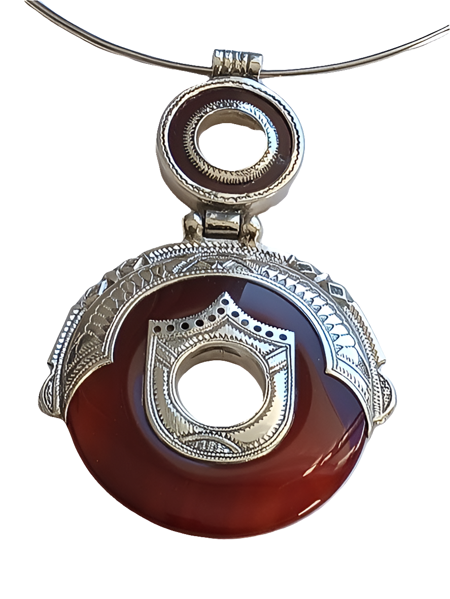 Collier touareg en argent