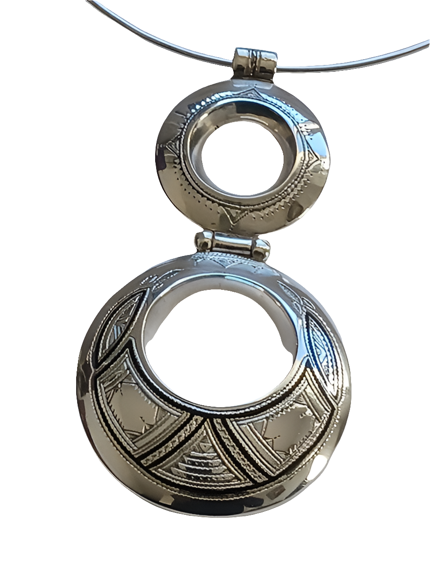 Collier touareg en argent