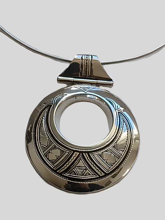 Collier touareg en argent