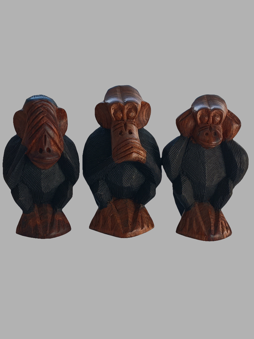 Les 3 singes de la sagesse