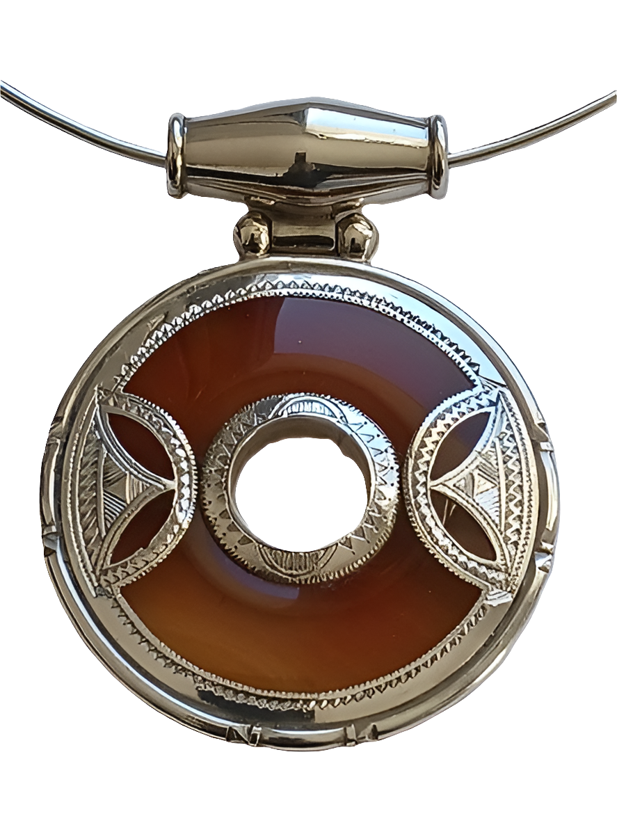 Collier touareg en argent