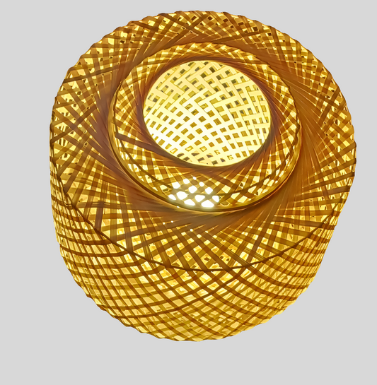Lampe en bambou - Grand modèle