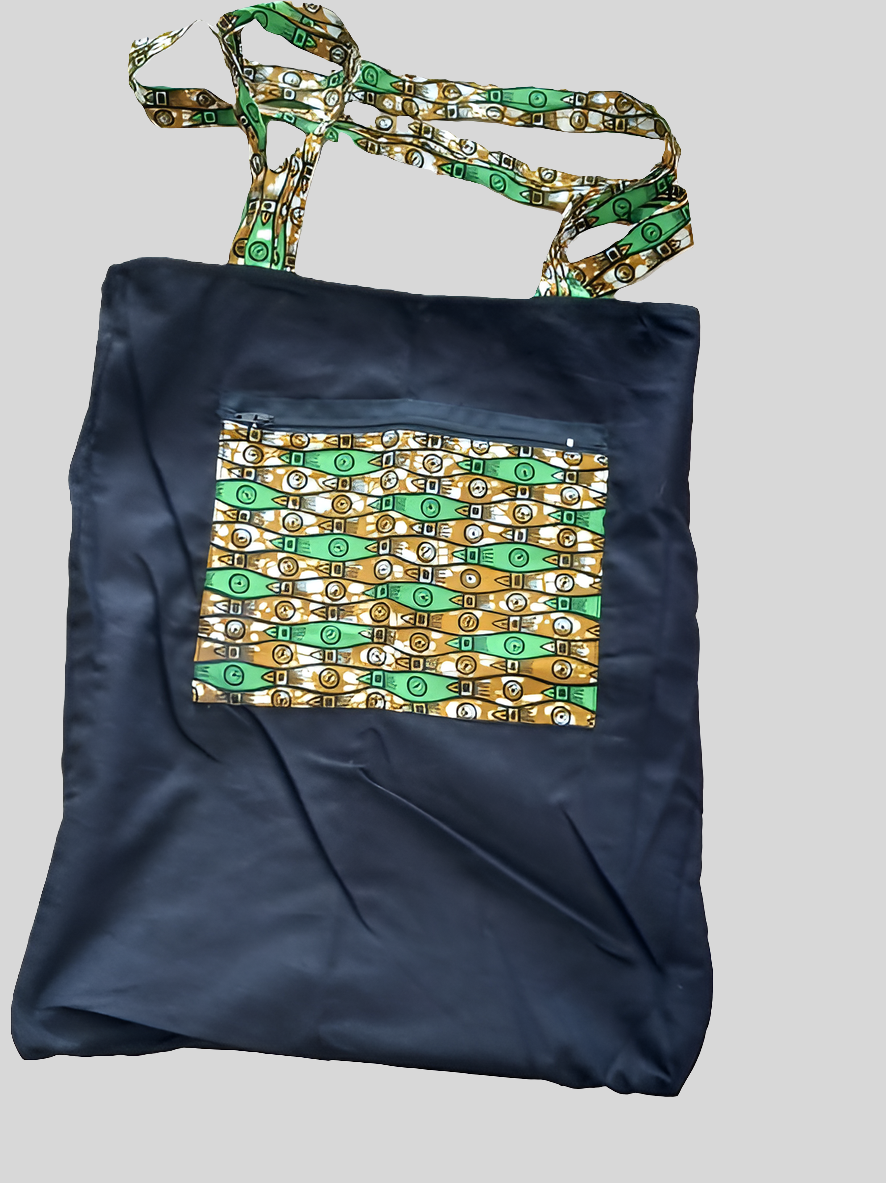 Sac en tissu Tote bag - Doublé avec poche intérieure