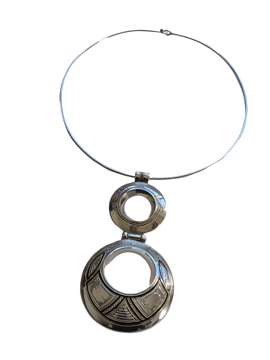 Collier touareg en argent