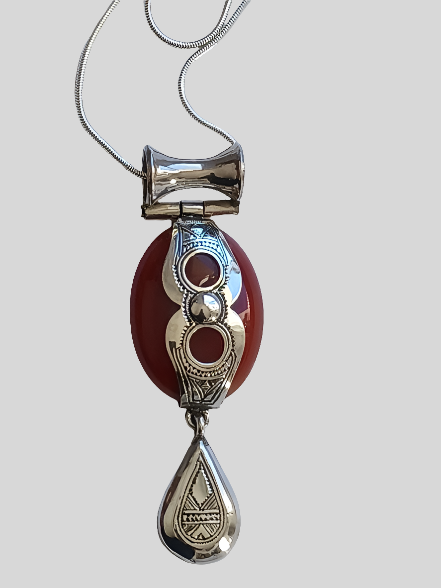 Collier touareg en argent