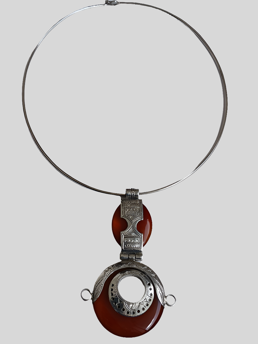 Collier touareg en argent