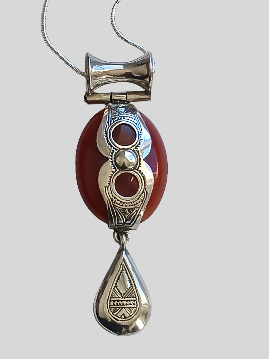 Collier touareg en argent