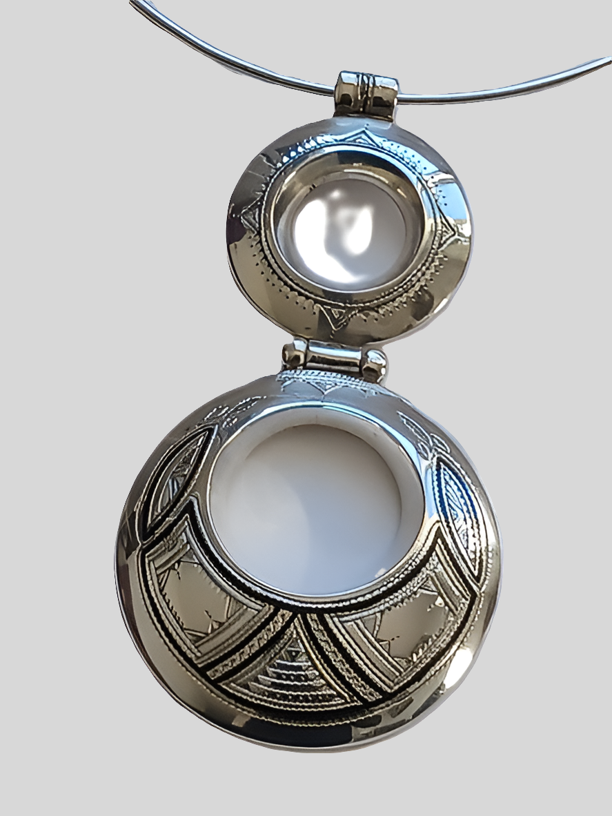 Collier touareg en argent