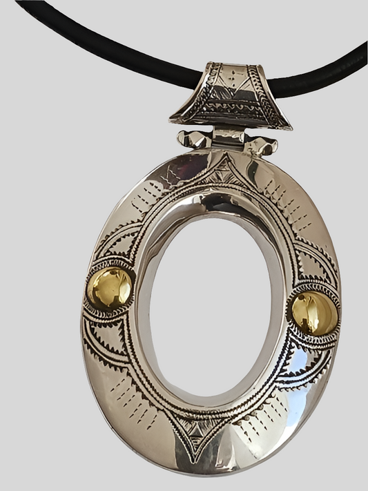 Collier touareg en argent