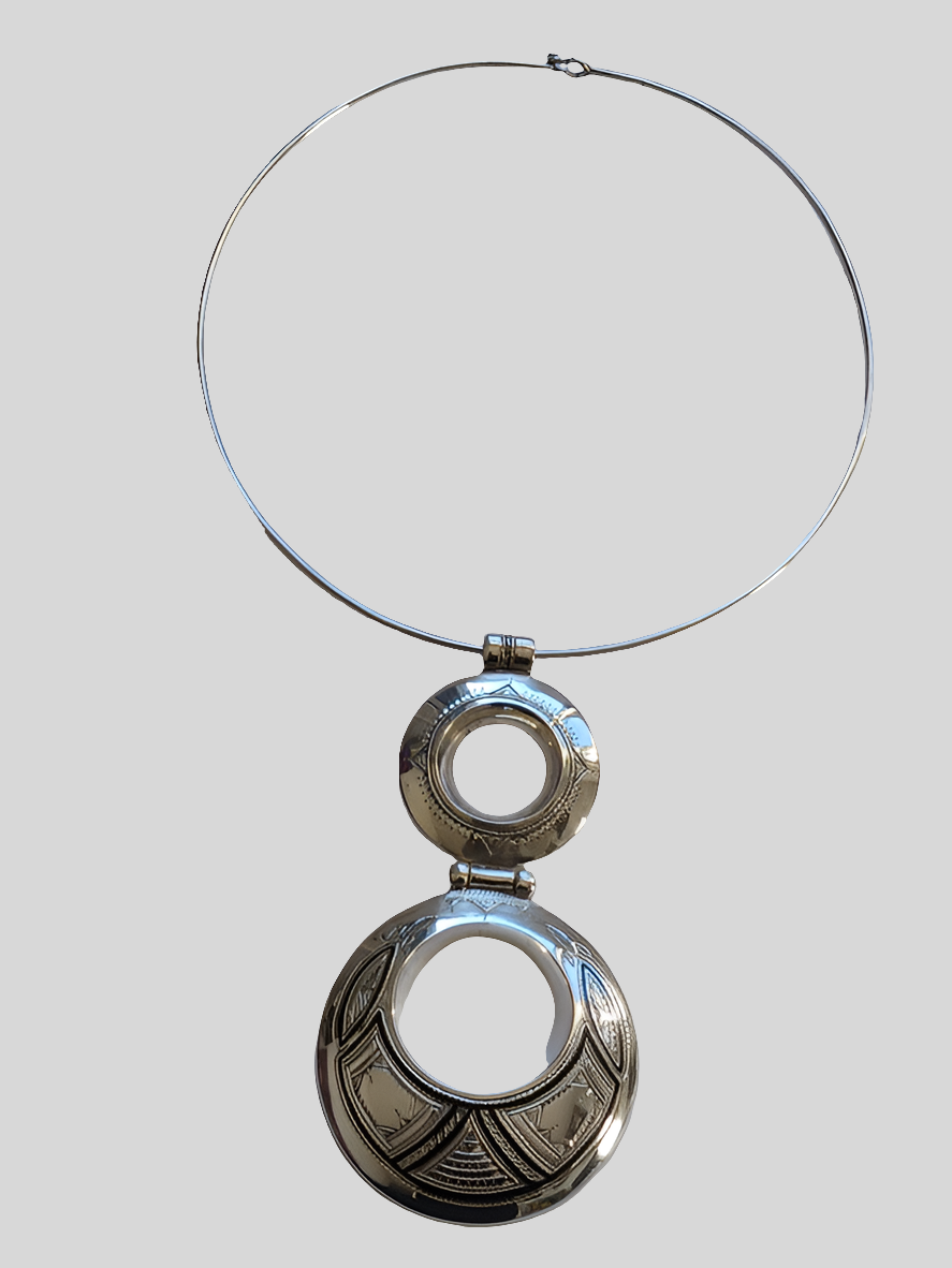 Collier touareg en argent