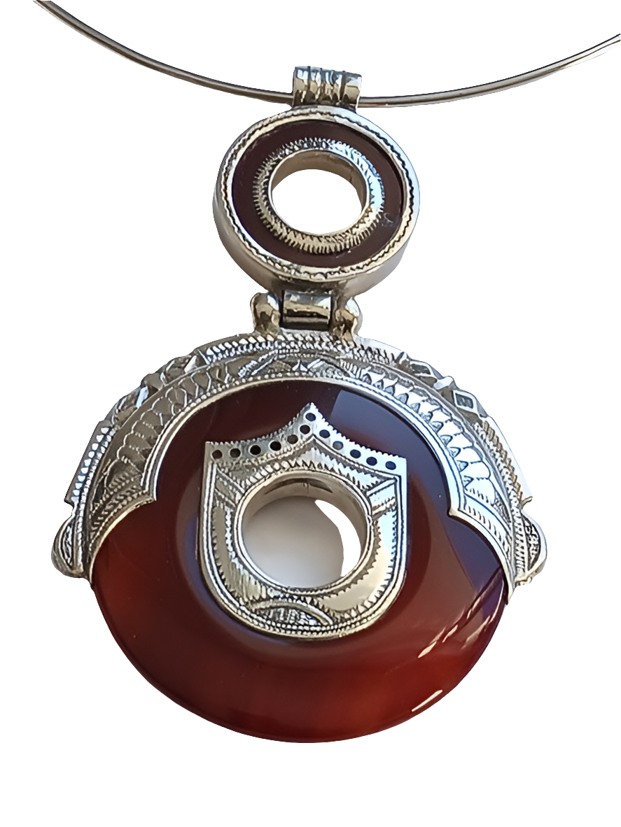Collier touareg en argent