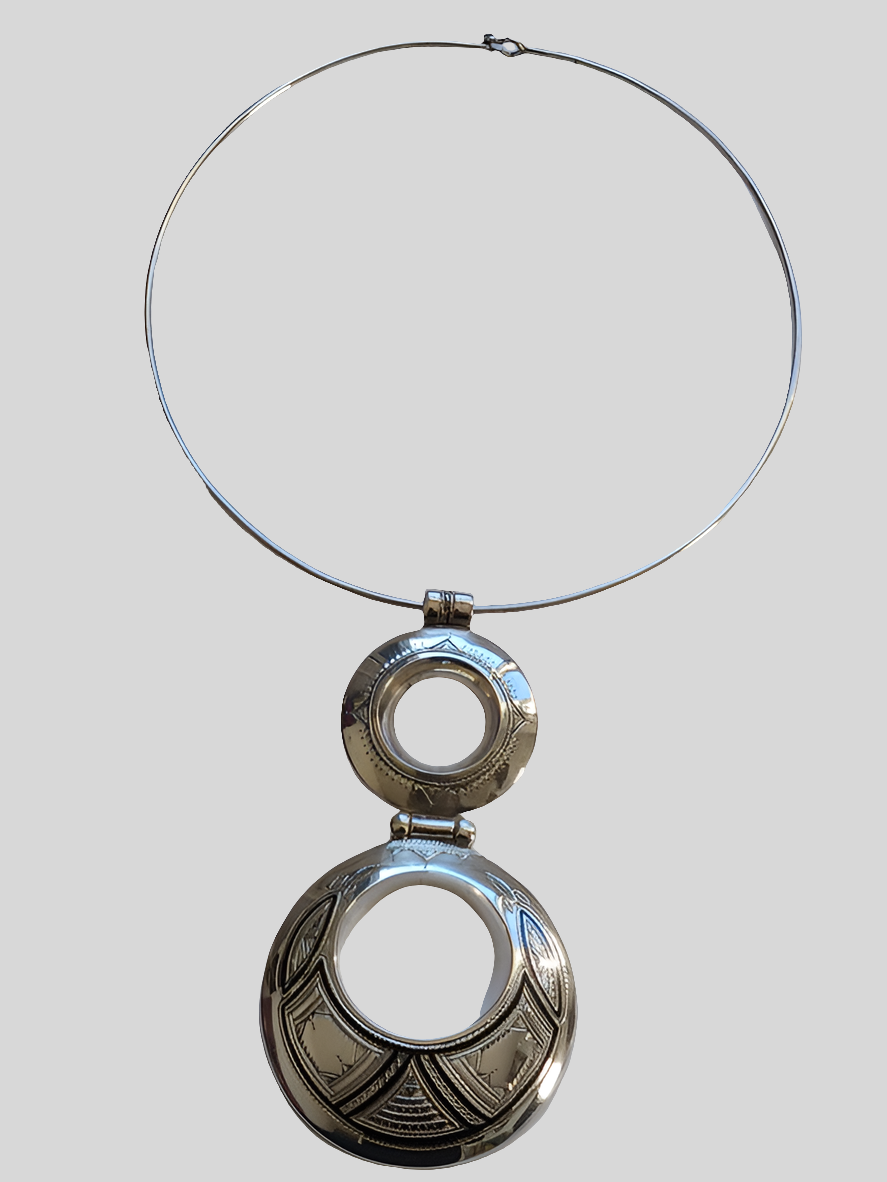 Collier touareg en argent