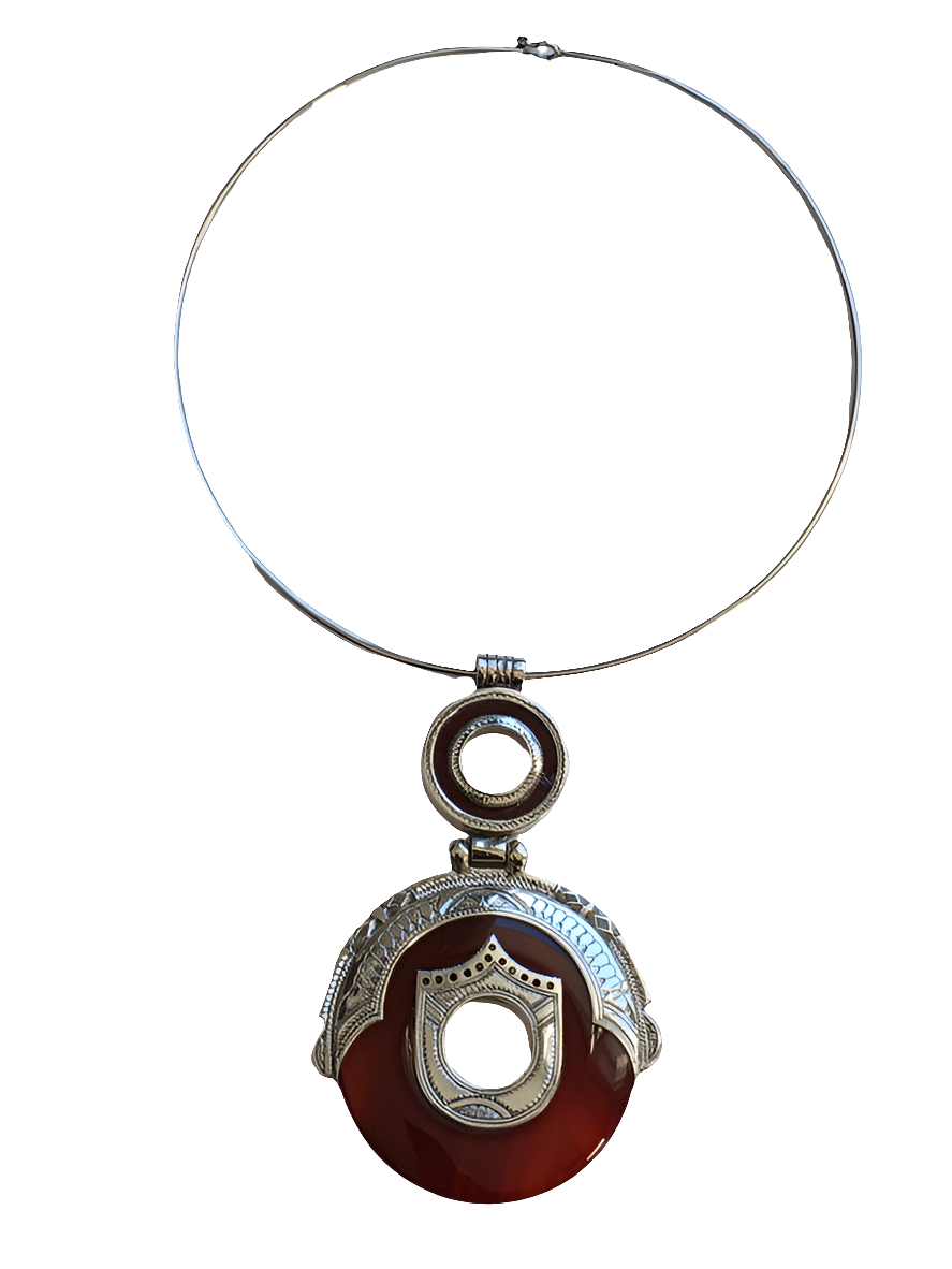 Collier touareg en argent