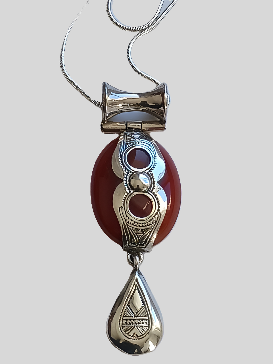 Collier touareg en argent