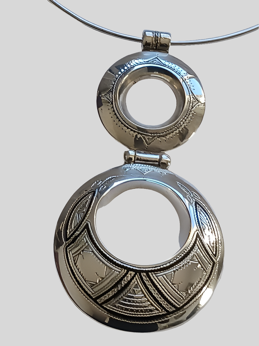 Collier touareg en argent