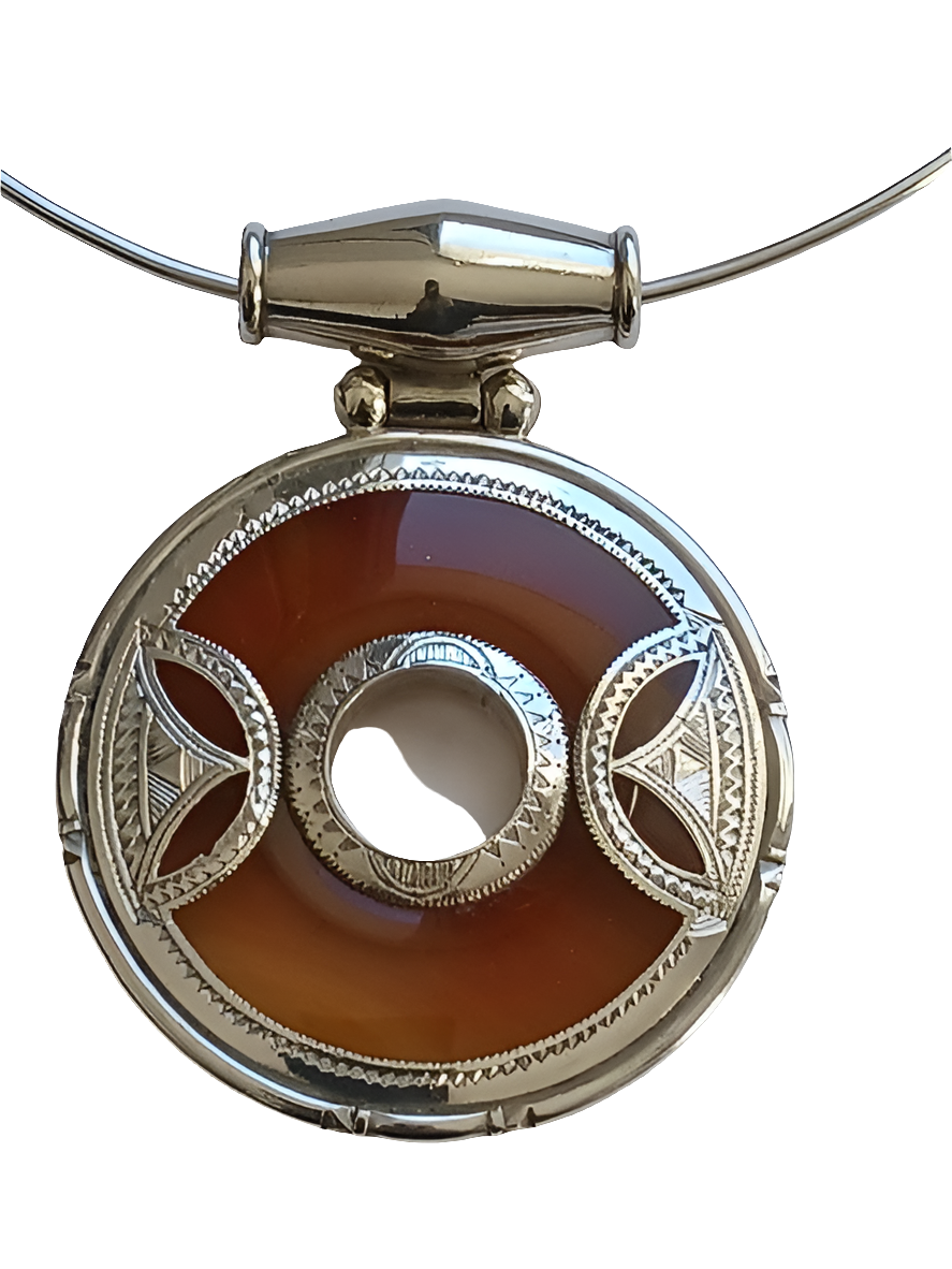 Collier touareg en argent