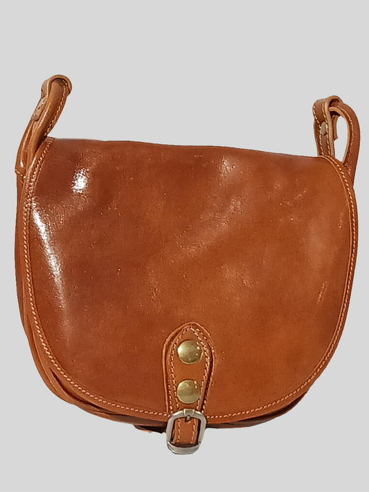 Sac à main en cuir - Datte