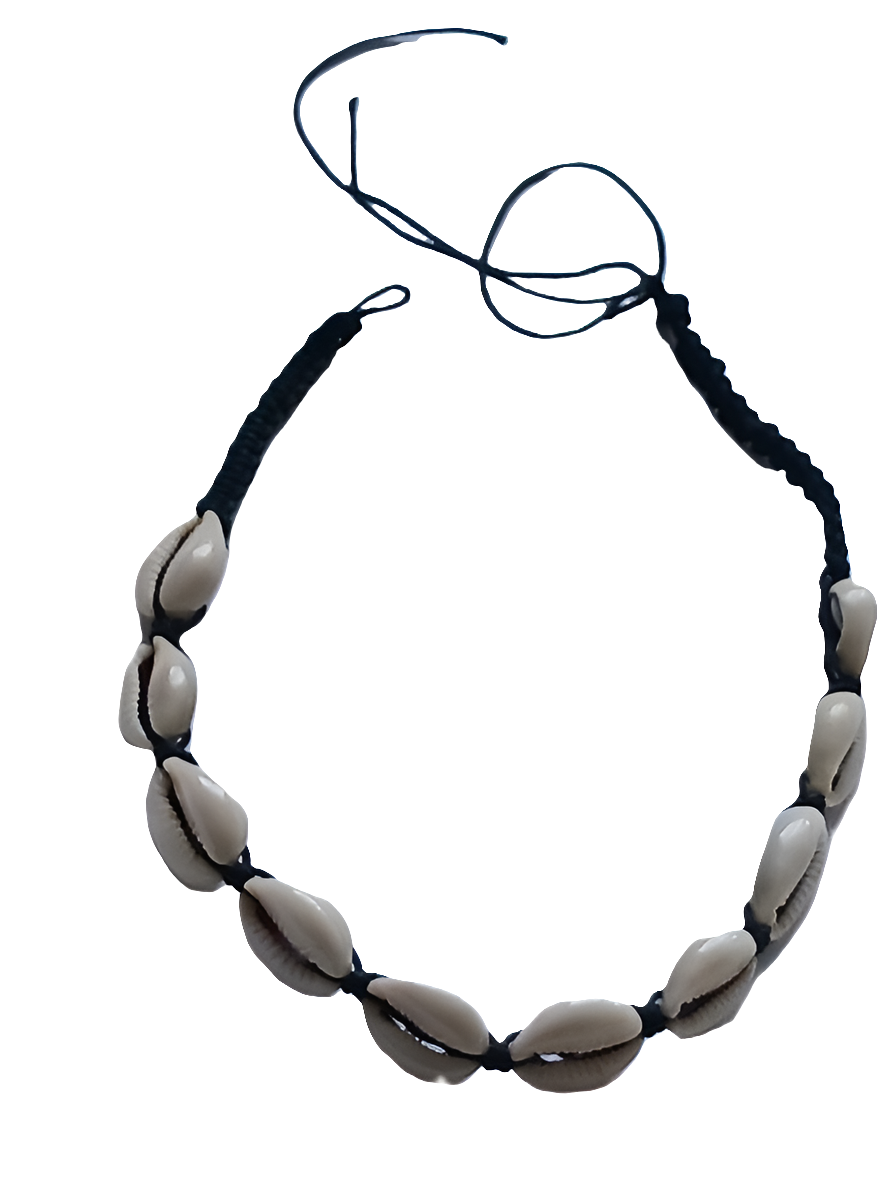 Collier en cauris
